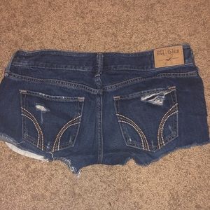 Hollister jean shorts size 5